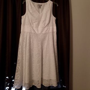 White Dress size 16W